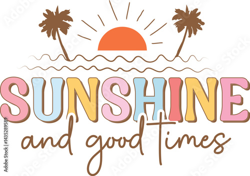 Retro Summer SVG, Summer Printable t-shirt design, Lake T-shirt Design, Beach SVG Design, Beach bum, Sweet Summer time, Sunshine SVG