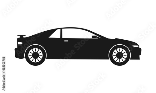 Sport car illustration icon vector