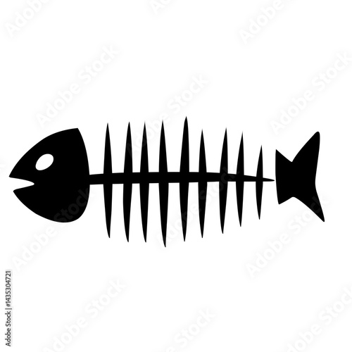 Vector Fish Bones
