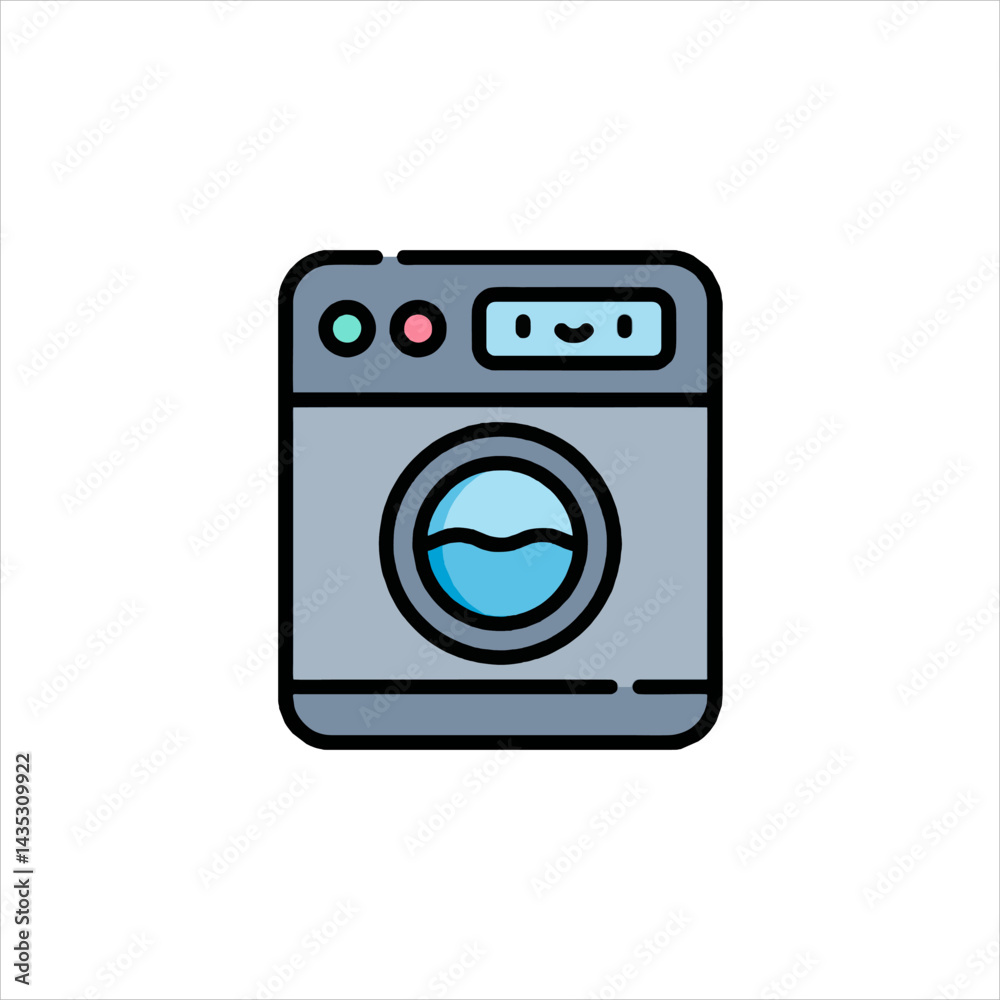 washing machine icon washing machine icon