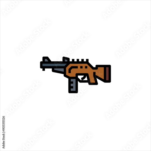 gun and bullets