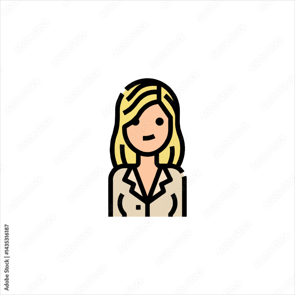 business woman with blank sign business woman with blank sign