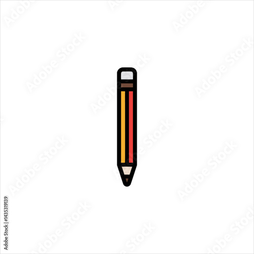 pen and eraser