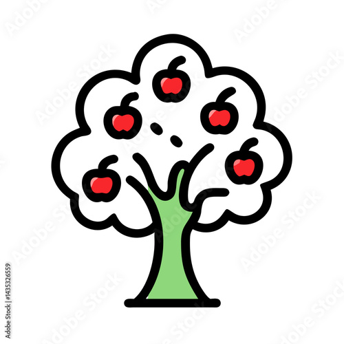 apple tree png transparent background