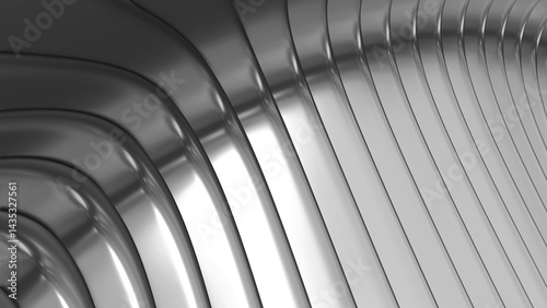 Silver chrome background st...