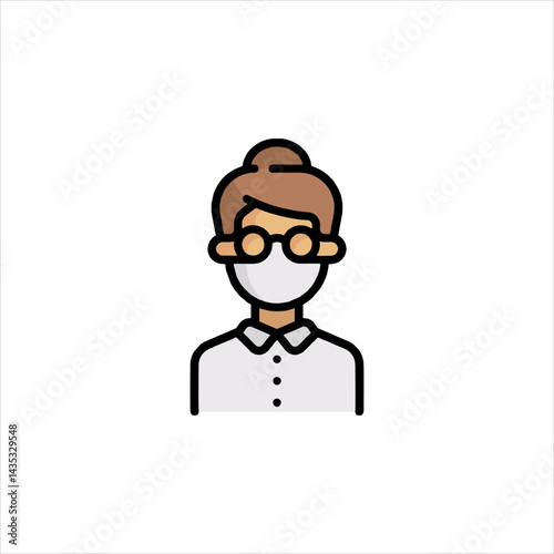 funny cartoon casual man