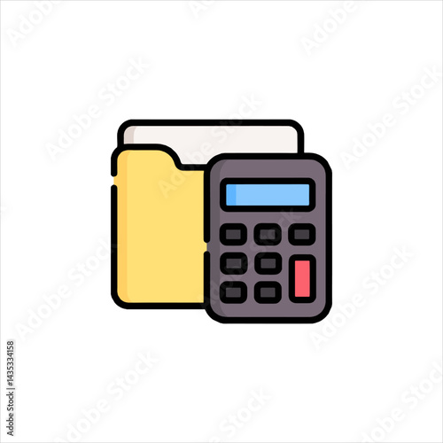 vector calculator icon