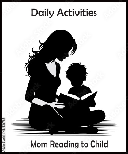 Daily Life Silhouette home an...