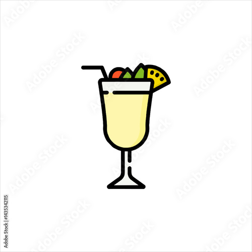 ice cream in a glass