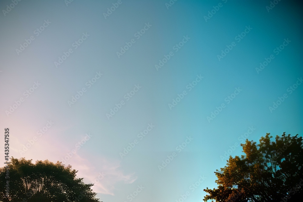 Fototapeta premium Elegant Summer sky with vibrant patterns.