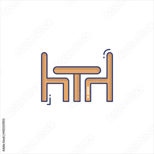 table and chairs
