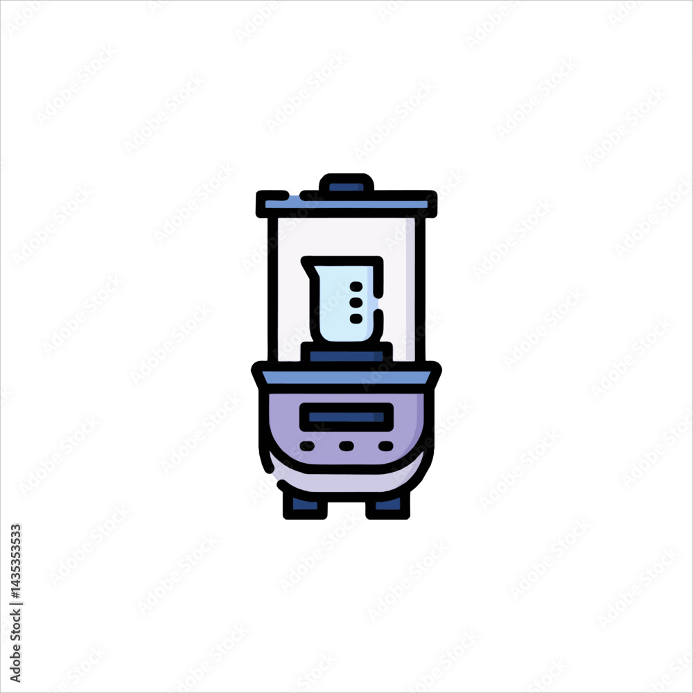 electric lamp vector illustration