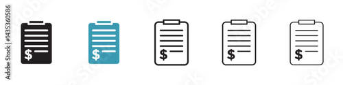 Insurance policy vector icon logo or illustration