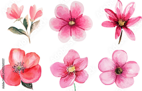 Wallpaper Mural collage of flowers Torontodigital.ca