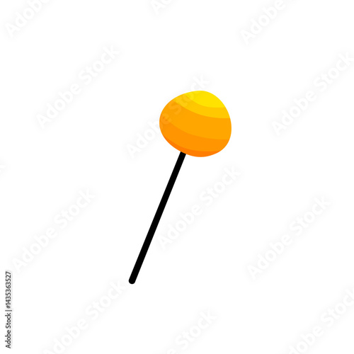 lollipop isolated on white