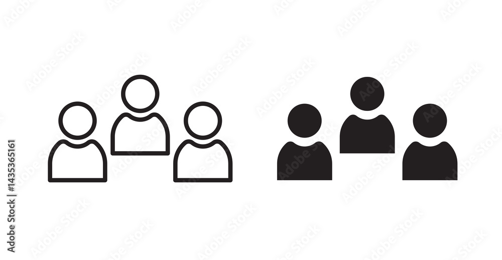 Partner icons. Vector isolated elements concept Partner icons. Vector isolated elements concept