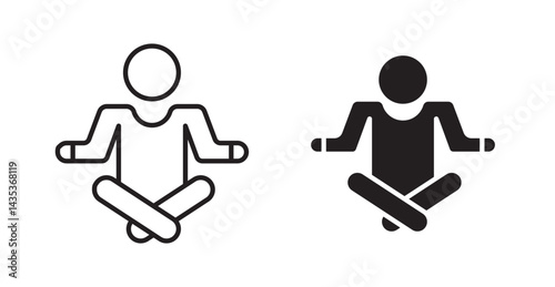 Guru icons. Vector isolated elements concept