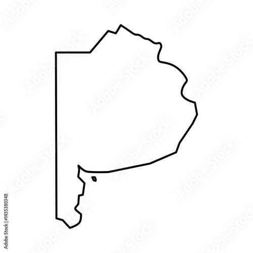 Buenos Aires Argentina province map set