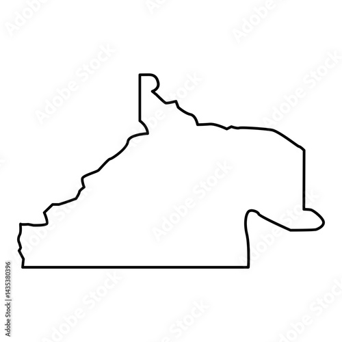 Rio Negro Argentina province map set