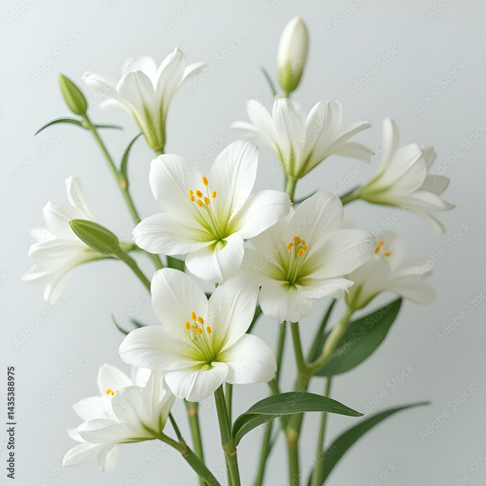 bouquet of white flowers