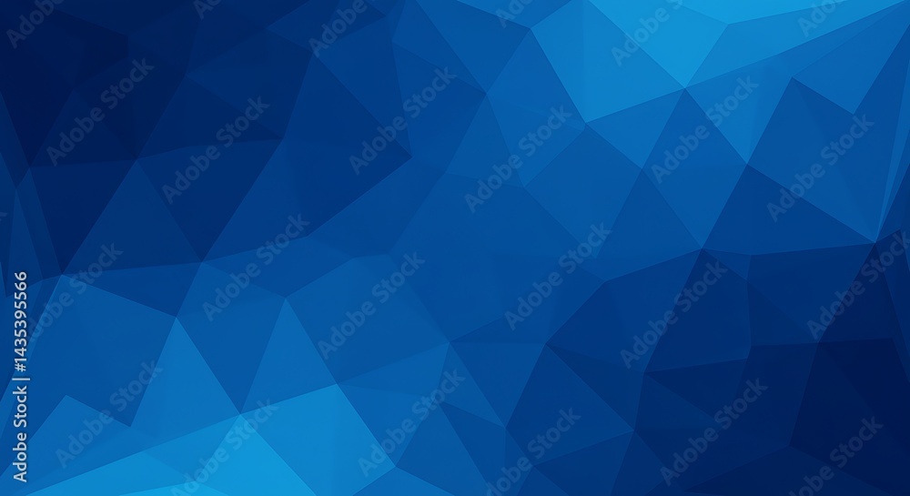 Cobalt Hues, Fractured Light AI Generated Cobalt Hues, Fractured Light AI Generated
