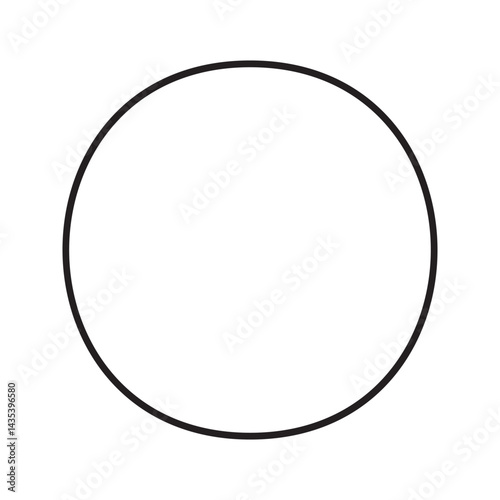 round icon without dots 10 eps