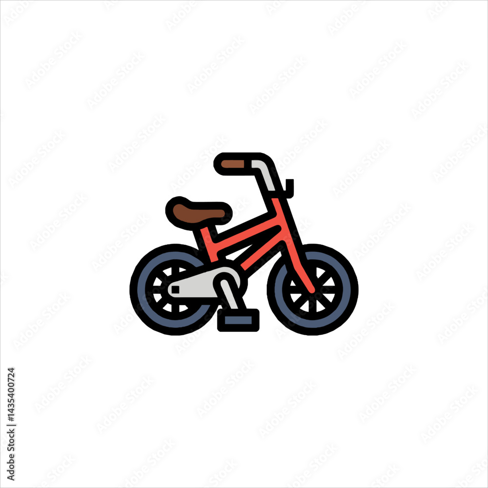 red bicycle isolated on white red bicycle isolated on white