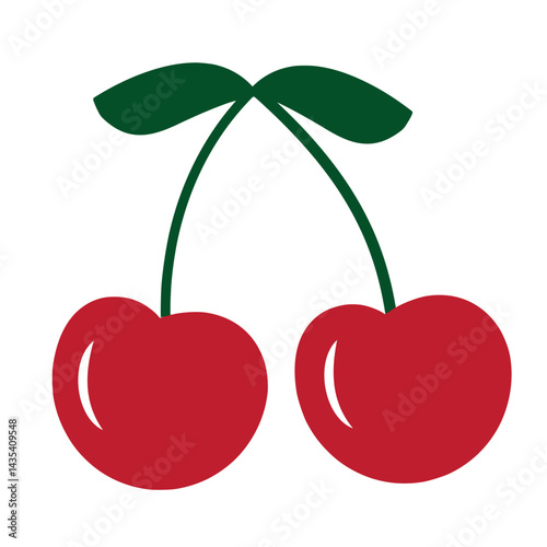 cherry vector illustration