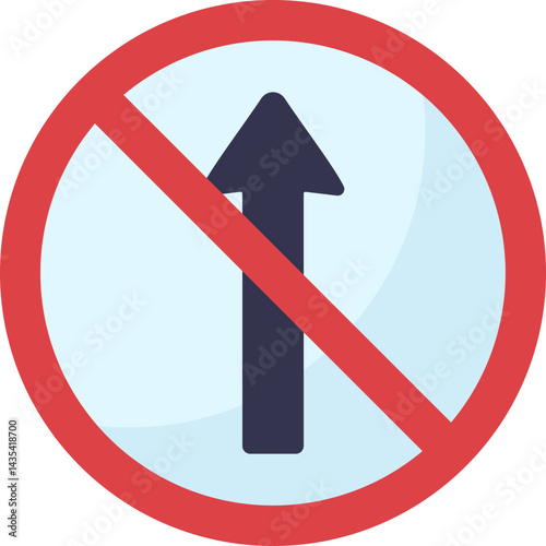 no straight ahead