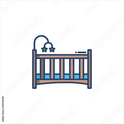 illustration of a baby carriage