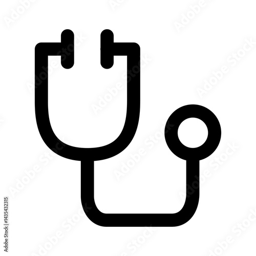 Outline icon of medicine and healthcare context
