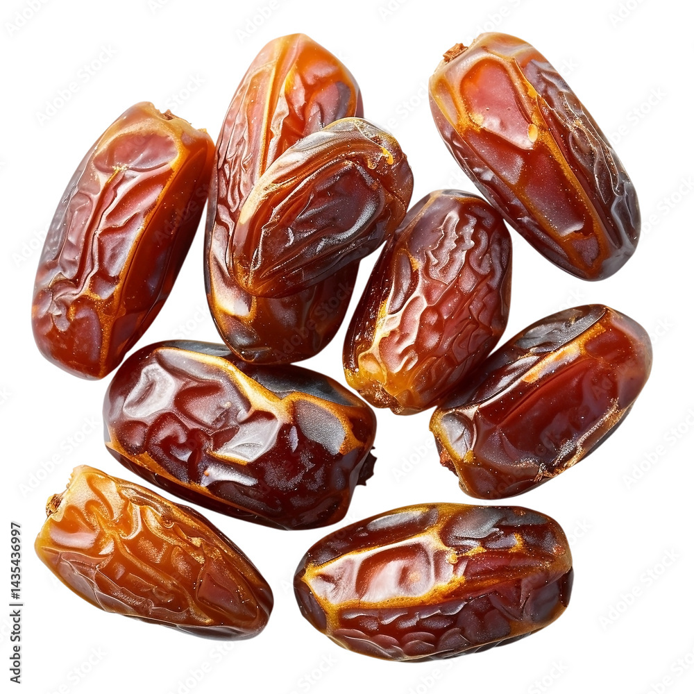 dates isolated on white background dates isolated on white background