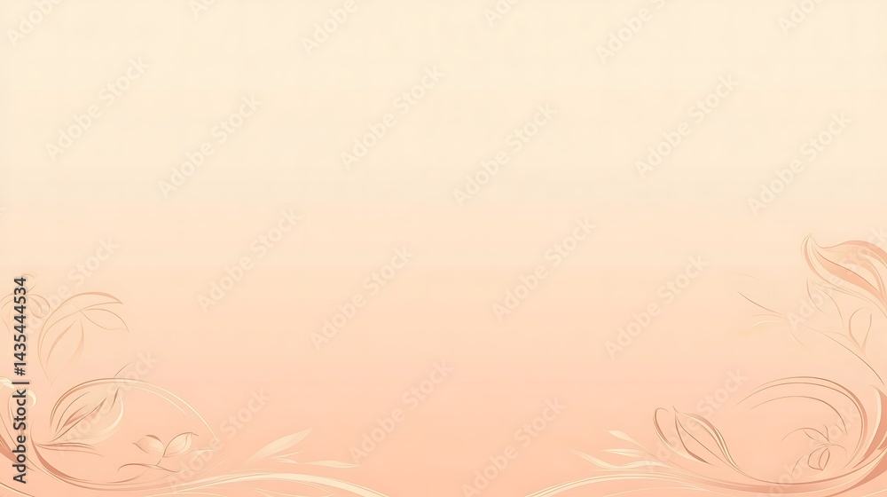 Peach Floral Background Design. (11) Peach Floral Background Design. (11)