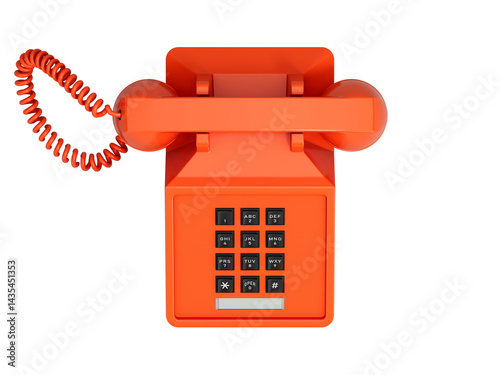 Téléphone américain vintage