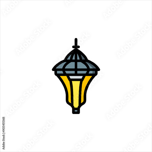 vintage street lamp