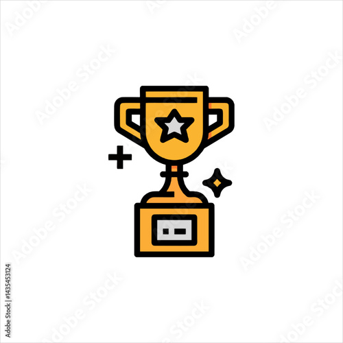 gold trophy cup