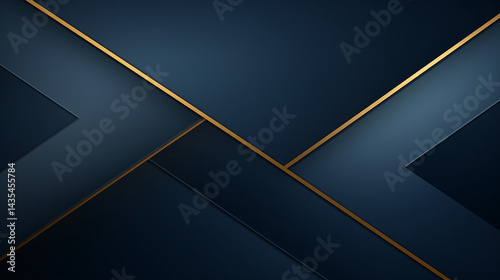 Royal dark blue gradient background with golden lines, perfect for premium, luxury-themed displays and presentations.

