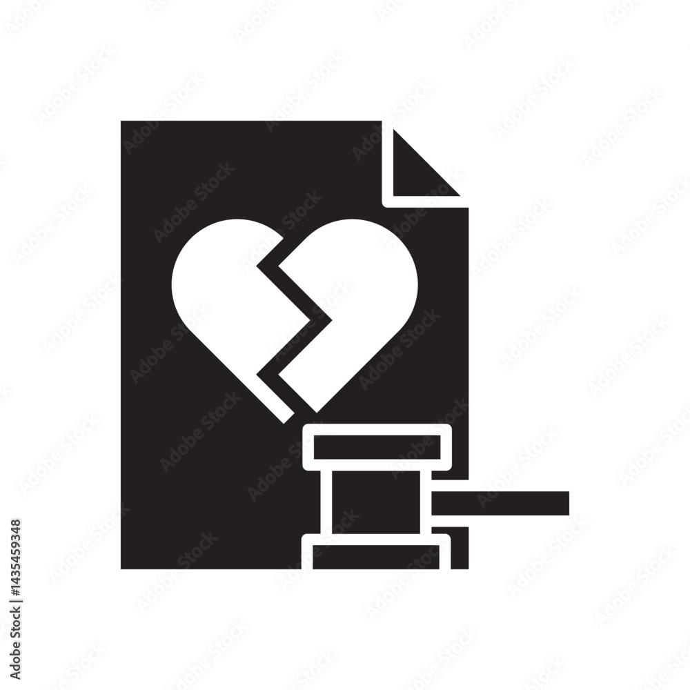 Divorce Icon Divorce Icon
