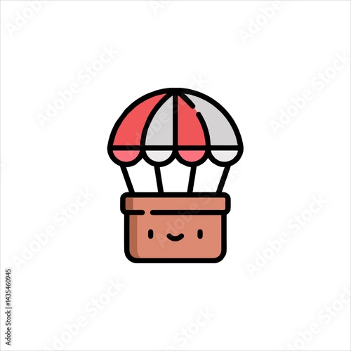 vector illustration of a bird cage