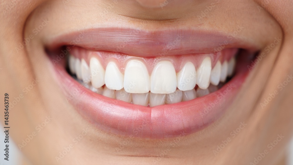 Close-Up of Perfect Healthy Smile – AI Generated Professional Dental Close-Up of Perfect Healthy Smile – AI Generated Professional Dental