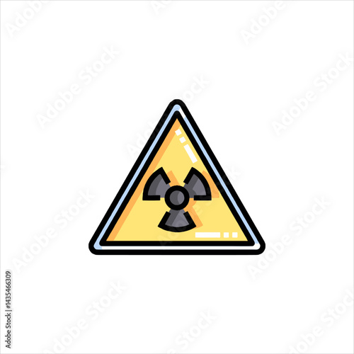 radiation warning sign