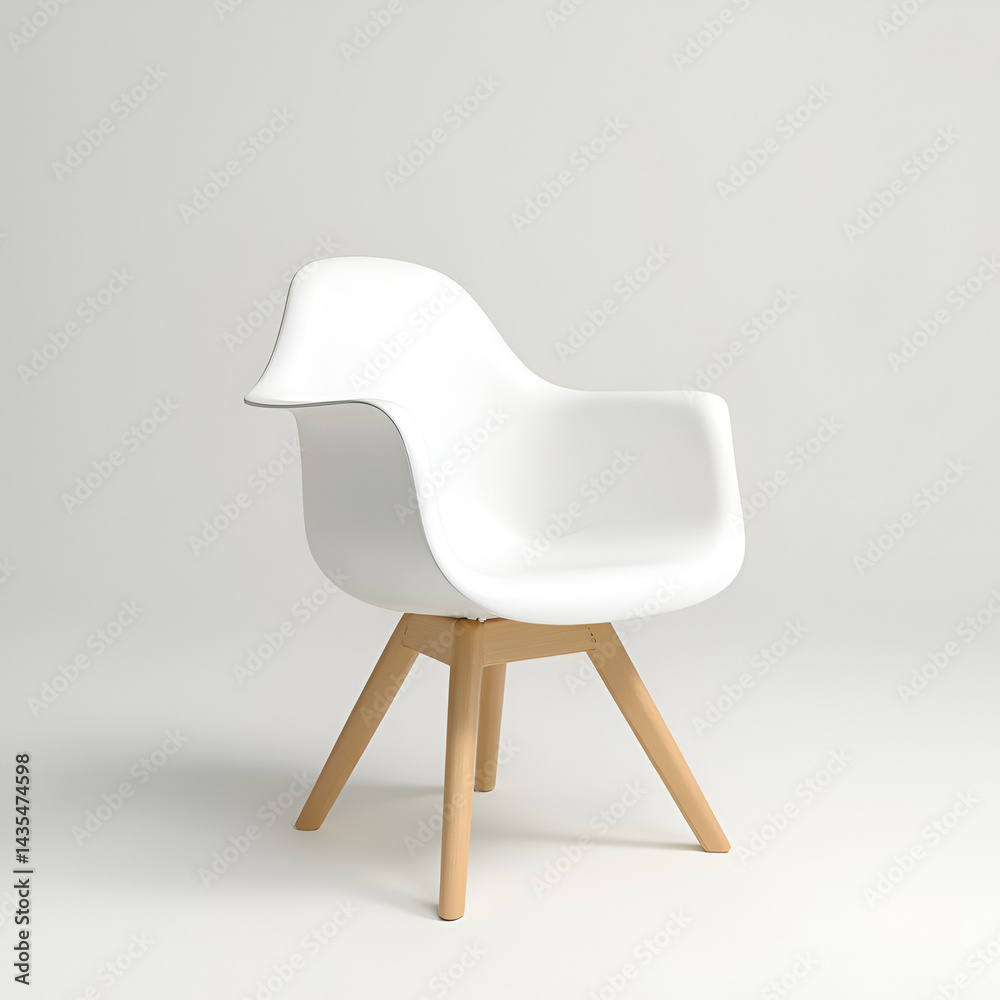 chair on white background