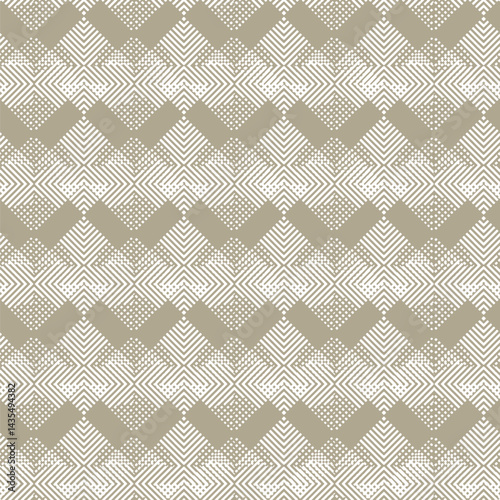 Seamless pattern. Modern stylish abstract texture. Geometric brush effect design and pattern for textile. Expressive paint linen textured gray striped lines seamless pattern design, vector texture. mo