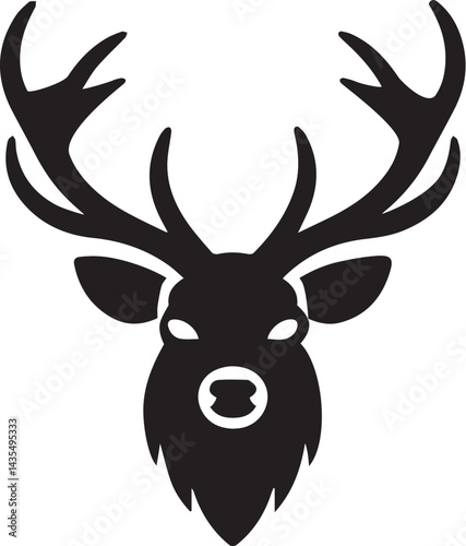 deer head vector illustration