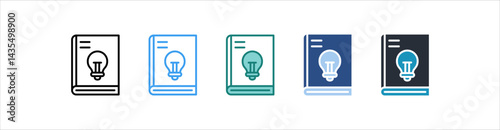 Knowledge Icon In Different Style Vector