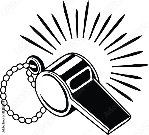 whistle vector
