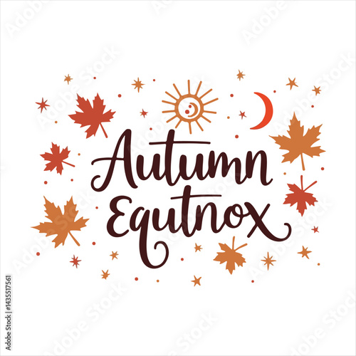 Autumn Equinox Calligraphy with Fall Leaves and Sun,
Elegant Autumn Equinox Typography with Seasonal Elements,
Handwritten Autumn Equinox Script with Maple Leaves.
