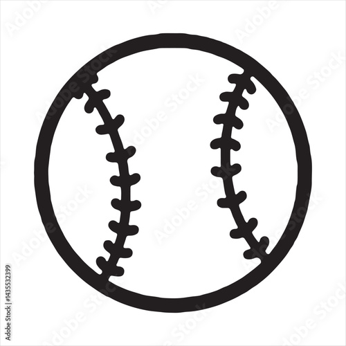 Simple Baseball Icon Vector,
Classic Baseball Line Art,
Minimalist Baseball Outline Design,
Baseball Ball with Stitching Vector,
