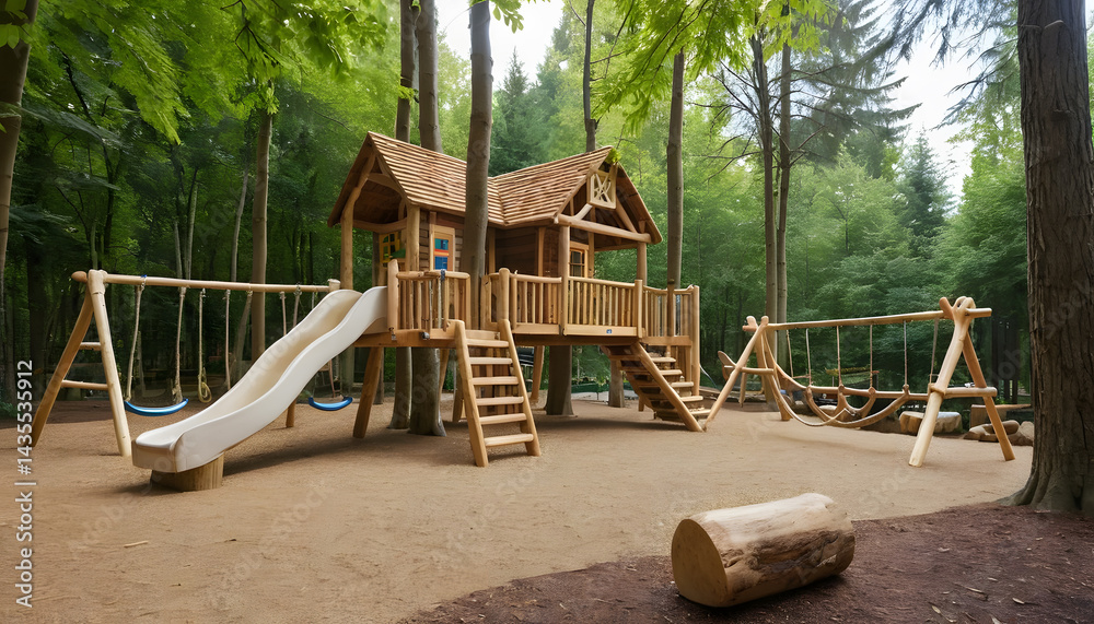 Colorful Urban Play Area Colorful Urban Play Area