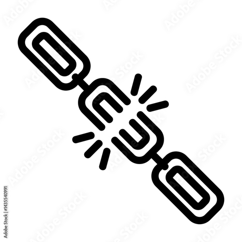 Broken Chain Icon